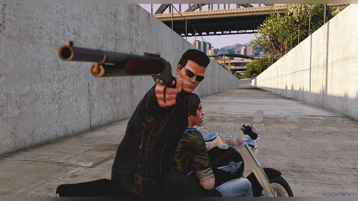 TERMINATOR 2 JD (غلاف GTAV) الفيلم الكامل 2017 / جي تي أي 5