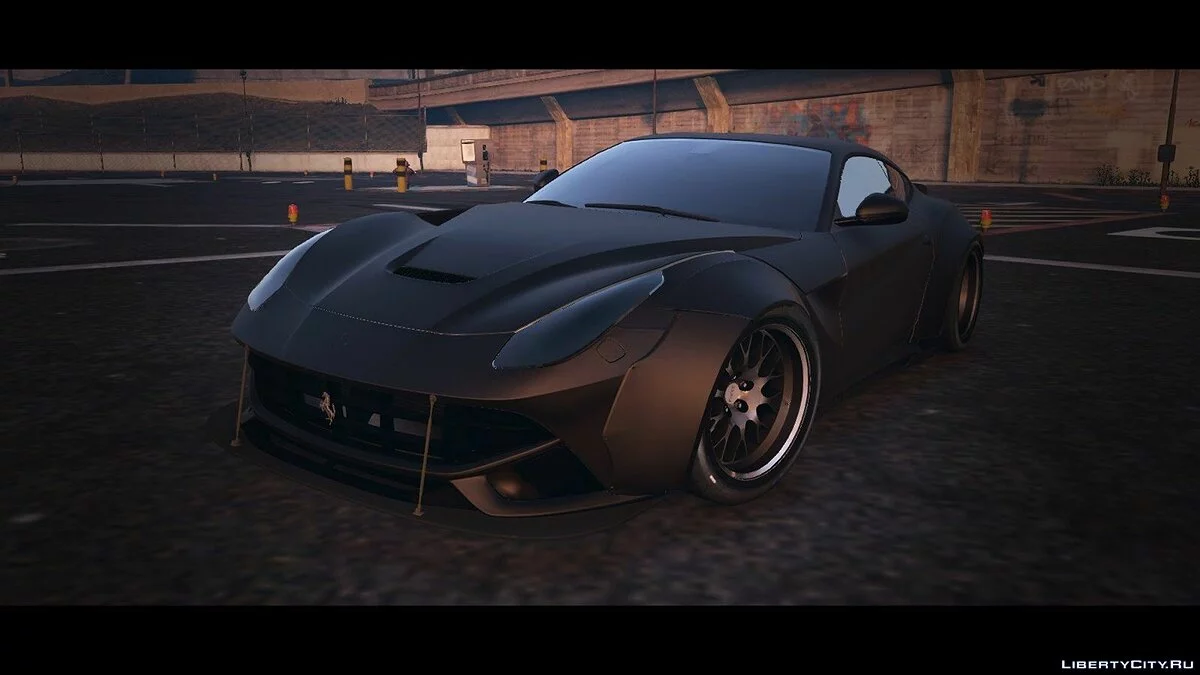 Ferrari F12 Berlinetta [LibertyWalk] v1.1 / GTA 5