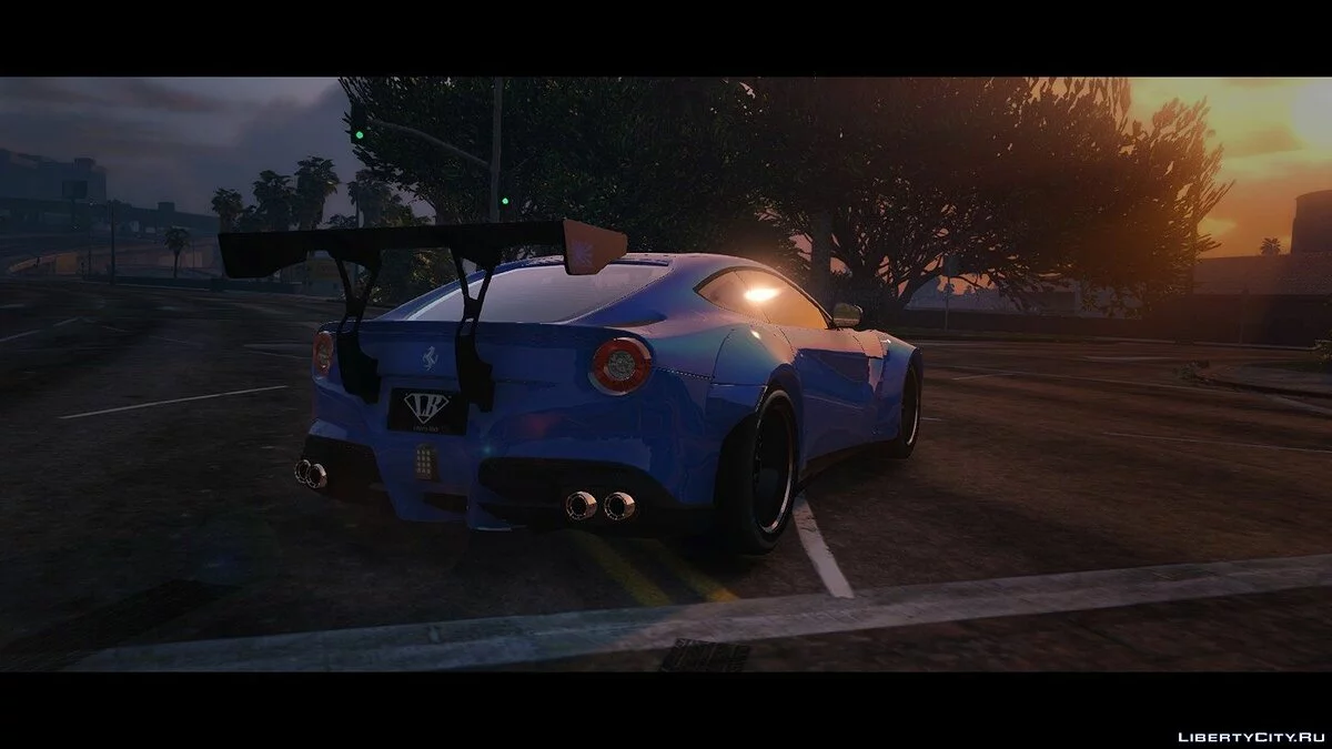 Ferrari F12 Berlinetta [LibertyWalk] v1.1 / GTA 5