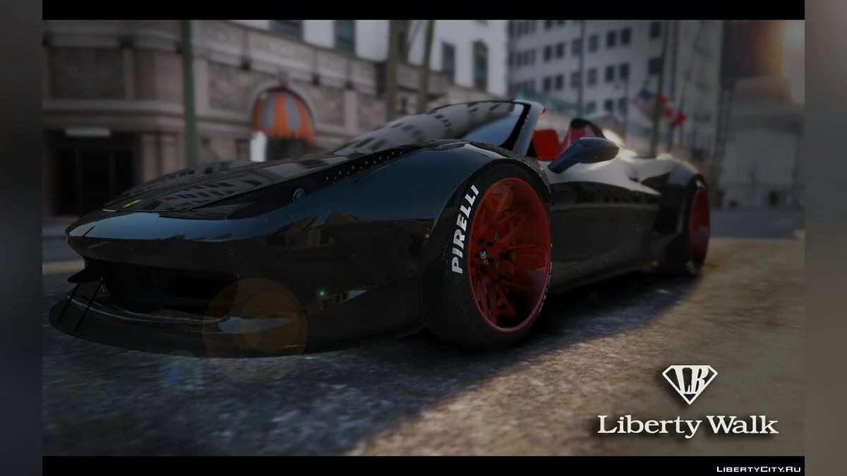 法拉利458意大利蜘蛛 [LibertyWalk] / GTA 5