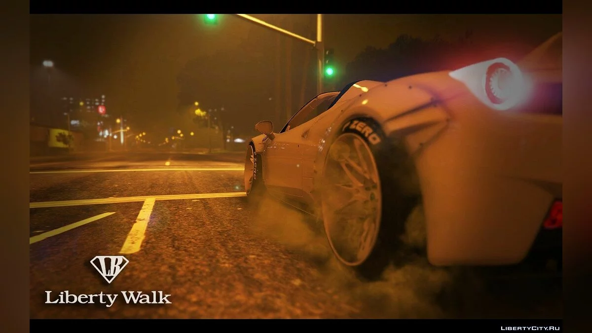 法拉利458意大利蜘蛛 [LibertyWalk] / GTA 5
