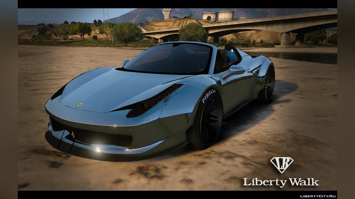 法拉利458意大利蜘蛛 [LibertyWalk] / GTA 5