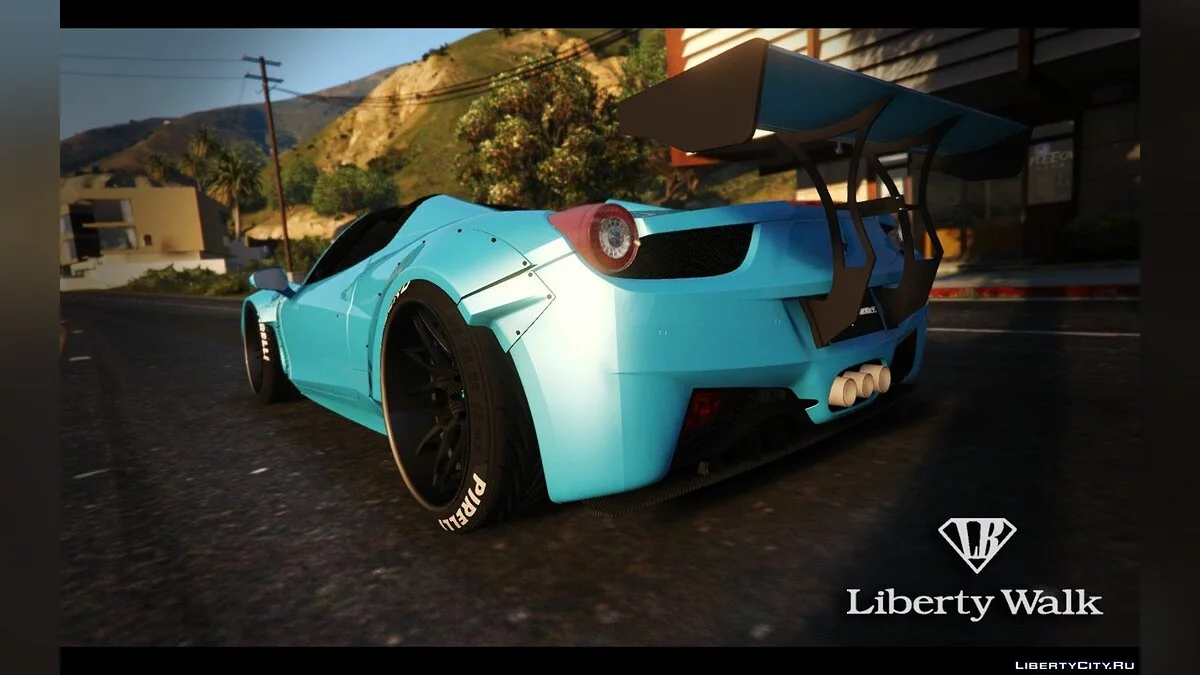 法拉利458意大利蜘蛛 [LibertyWalk] / GTA 5