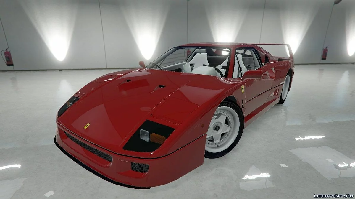 Ferrari F40 1987 v1.1 / GTA 5