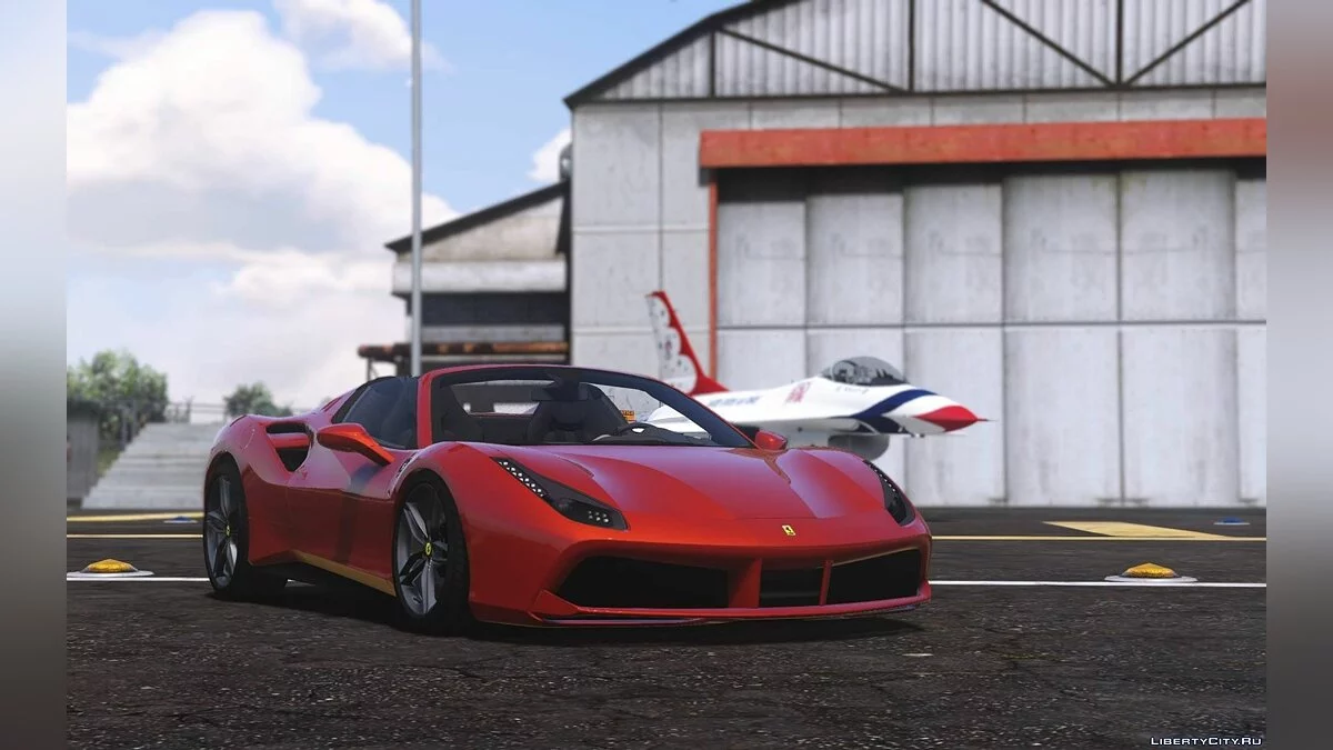 Ferrari 488 Spider [Add-On \/ Replace | Tuning] 4.0 / GTA 5