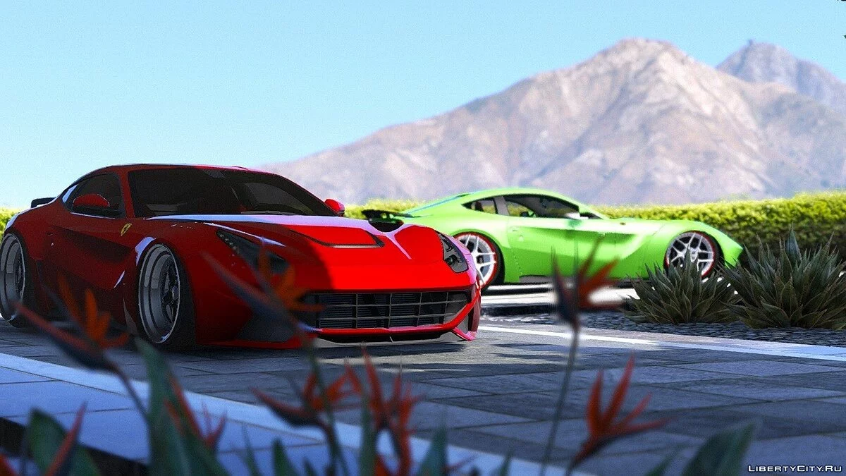 F12 N-Largo Rosso Édition DTD [Système de Vol/Ajout] 1.0 / GTA 5