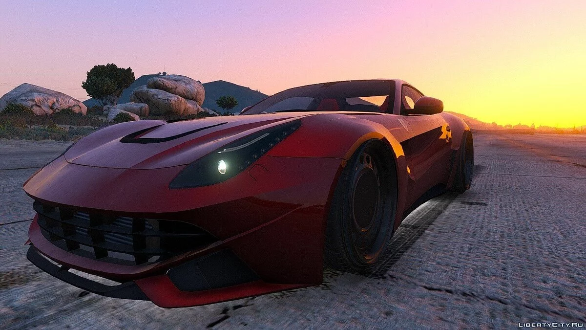 F12 N-Largo Rosso Édition DTD [Système de Vol/Ajout] 1.0 / GTA 5