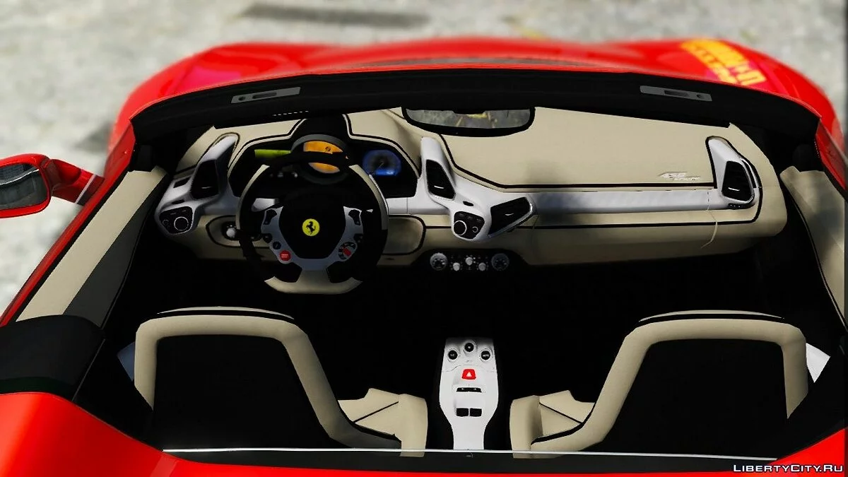 Liberty Walk 法拉利 458 Spider [附加 | 调整 | 车身涂装] 1.0 / GTA 5