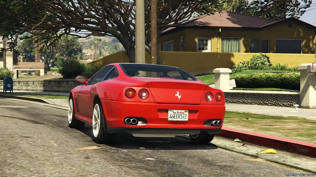 2002 Ferrari 575M Maranello [Add-On / Replace] 1.1 / GTA 5