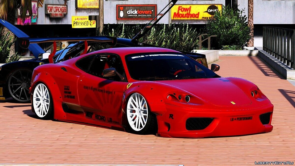 Download 360 Modena Libertywalk [Add-On / Replace] for GTA 5