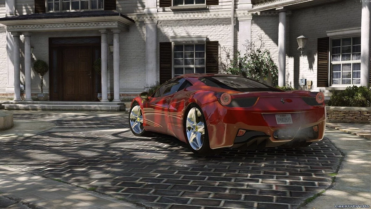 Ferrari 458 Italia AUTOVISTA [Add-On / Replace] 2.0 / GTA 5