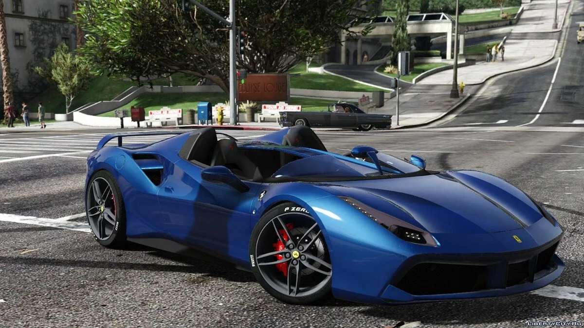 Ferrari 488 Speedster Concept 2016 [HQ | Заміна | Спідстер] / GTA 5