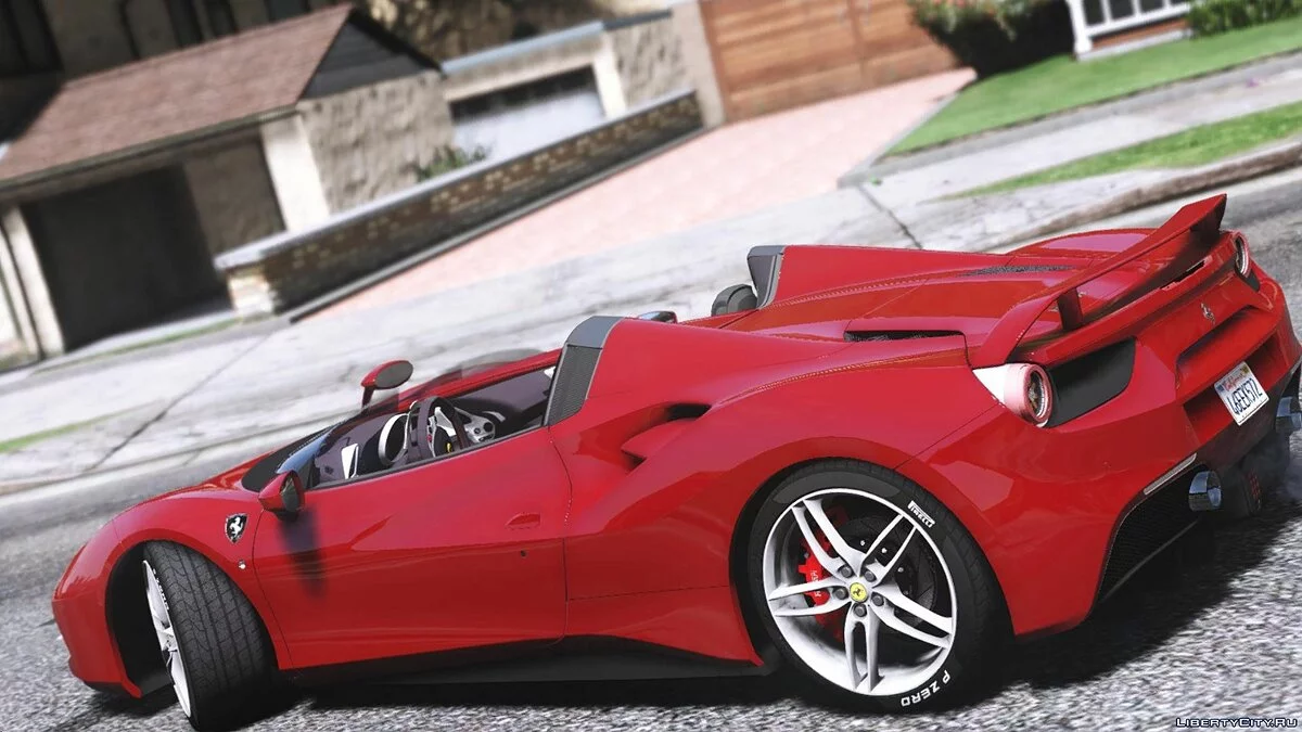 Ferrari 488 Speedster Concept 2016 [HQ | Заміна | Спідстер] / GTA 5