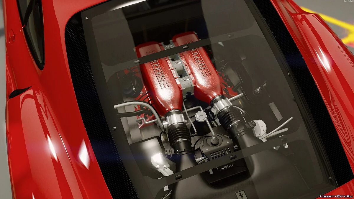 Ferrari 430 Scuderia [Доповнення / Заміна | Тюнінг | Шаблон] / GTA 5