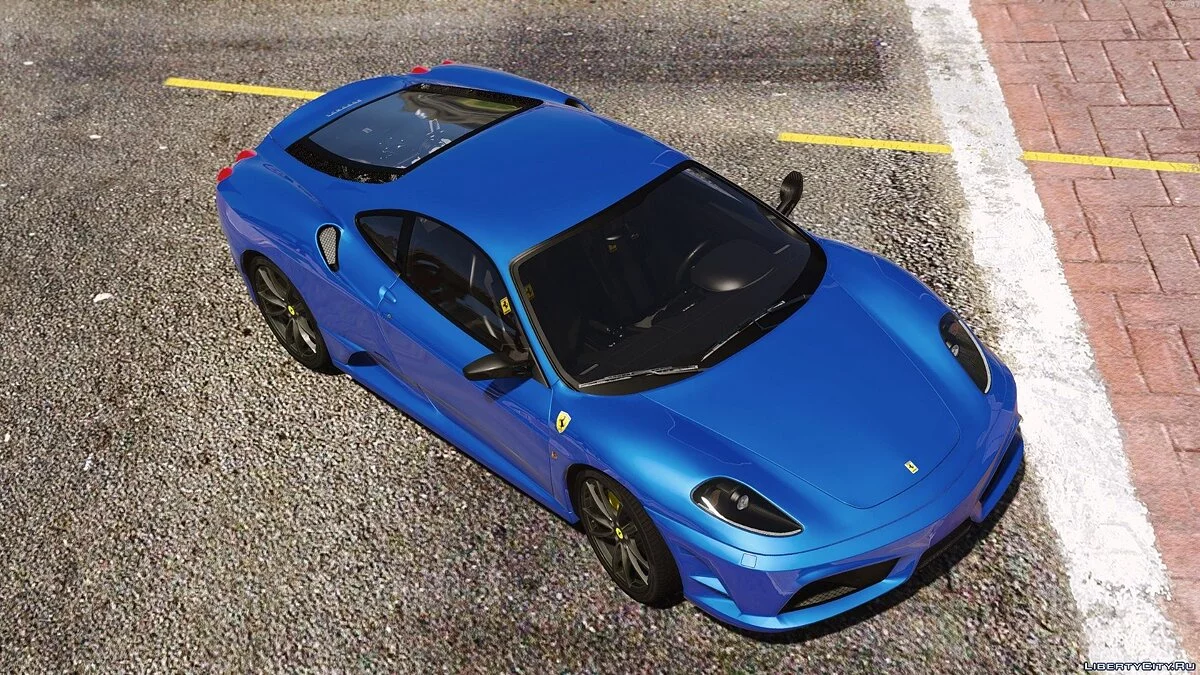 Ferrari 430 Scuderia [Доповнення / Заміна | Тюнінг | Шаблон] / GTA 5