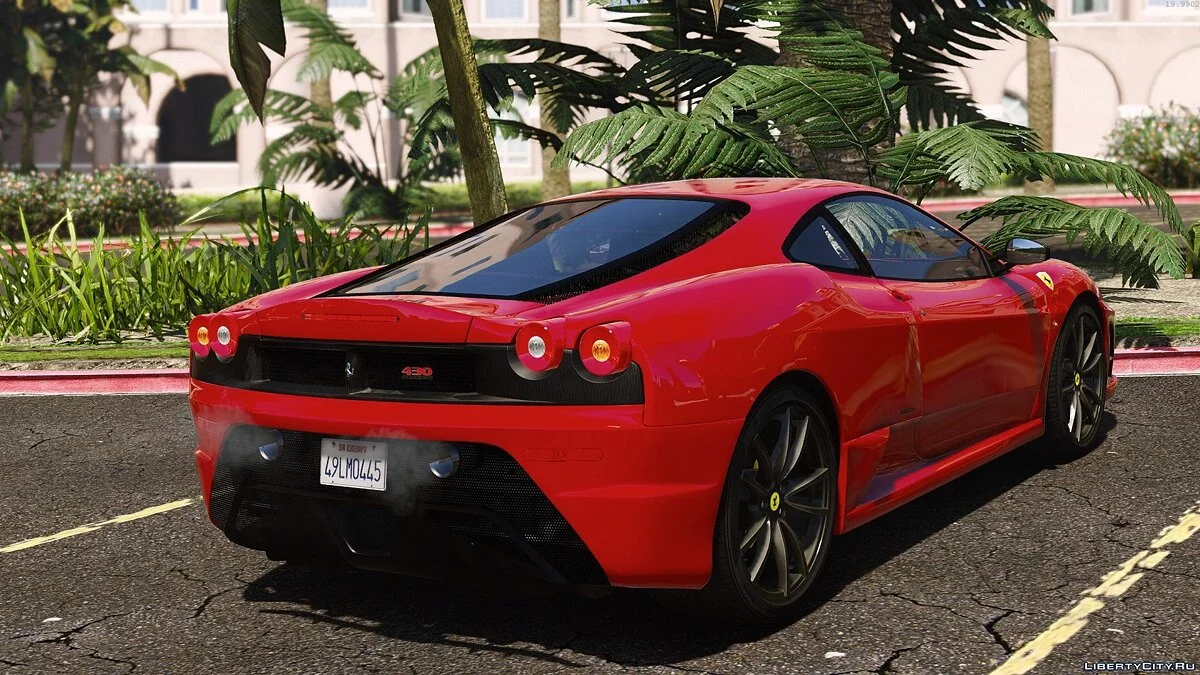 Ferrari 430 Scuderia [Доповнення / Заміна | Тюнінг | Шаблон] / GTA 5