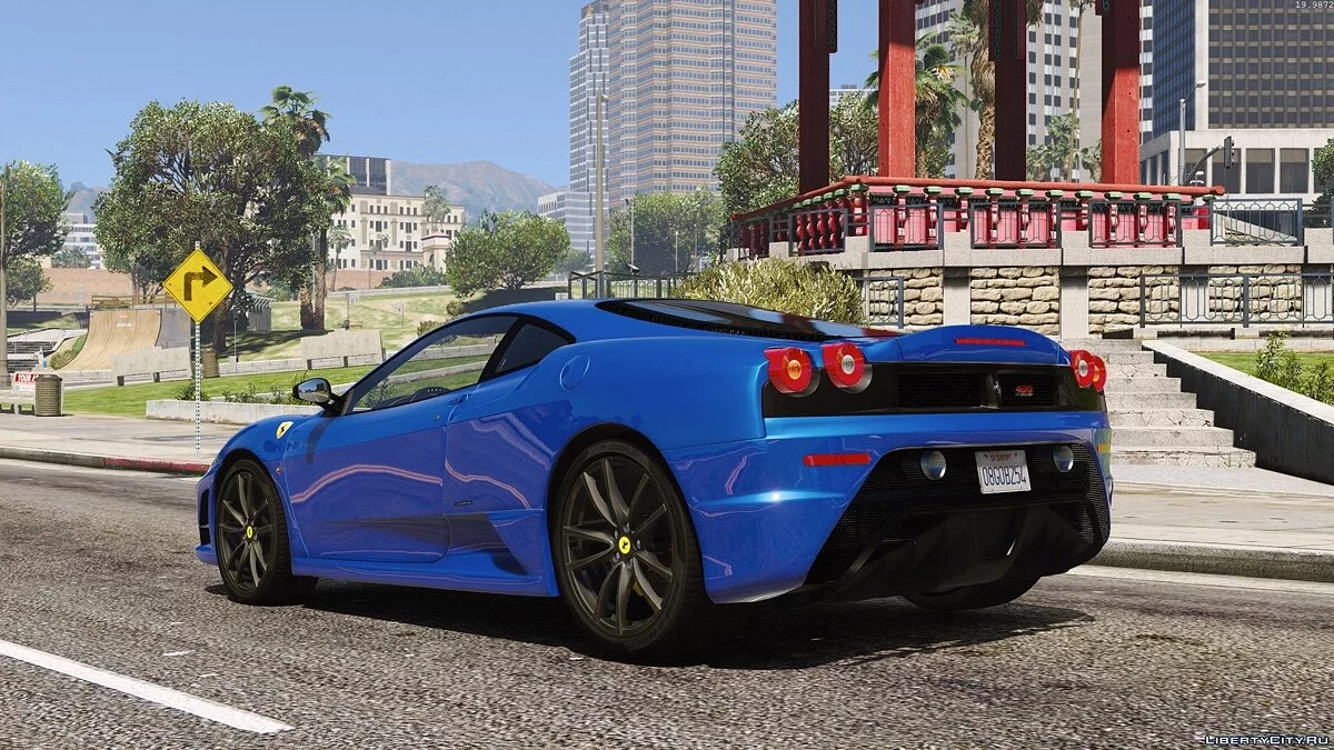 Ferrari 430 Scuderia [Доповнення / Заміна | Тюнінг | Шаблон] / GTA 5