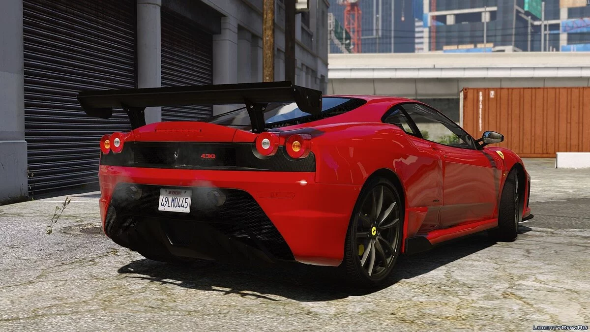 Ferrari 430 Scuderia [Доповнення / Заміна | Тюнінг | Шаблон] / GTA 5