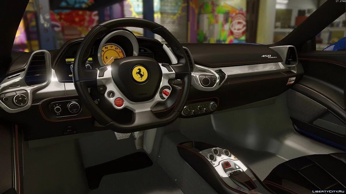 法拉利458意大利AUTOVISTA [附加/替换 | 调校 | 模板] 3.0 / GTA 5