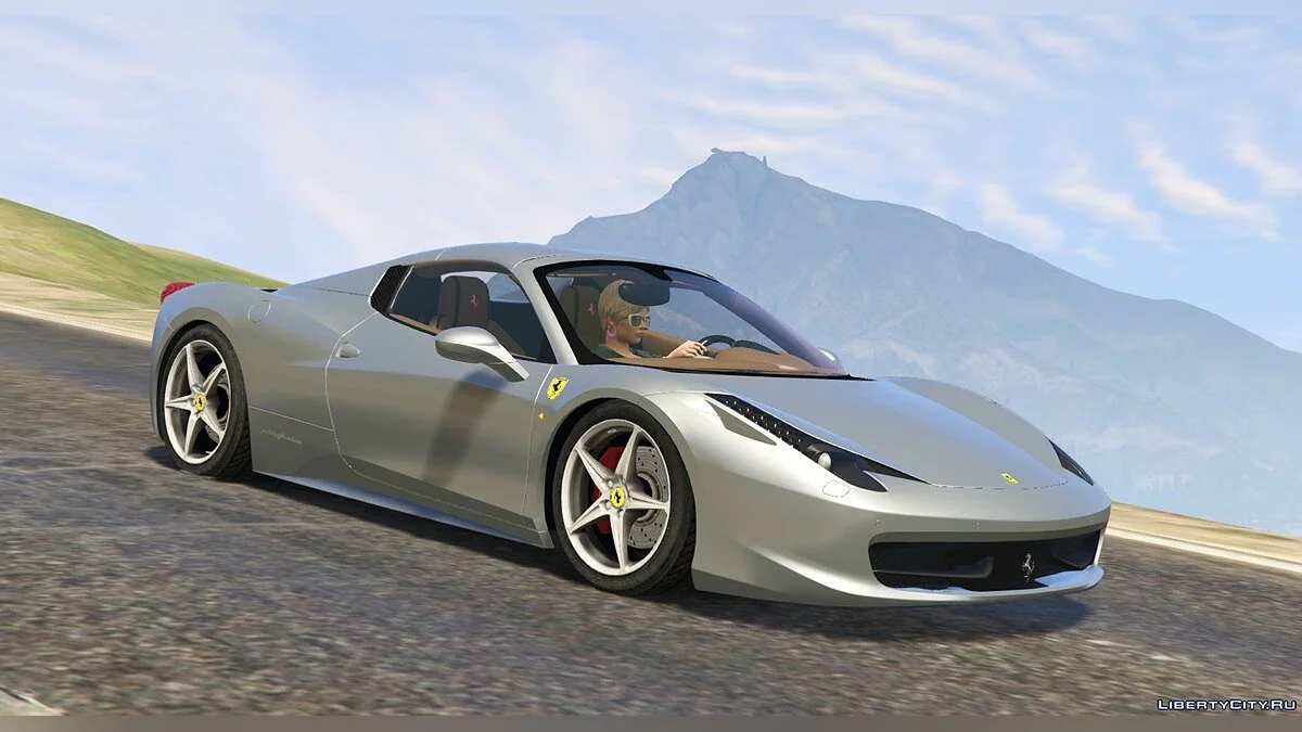 法拉利458 Spider 2013 [附加/替换 | 调整 | 车身涂装] 1.3 / GTA 5