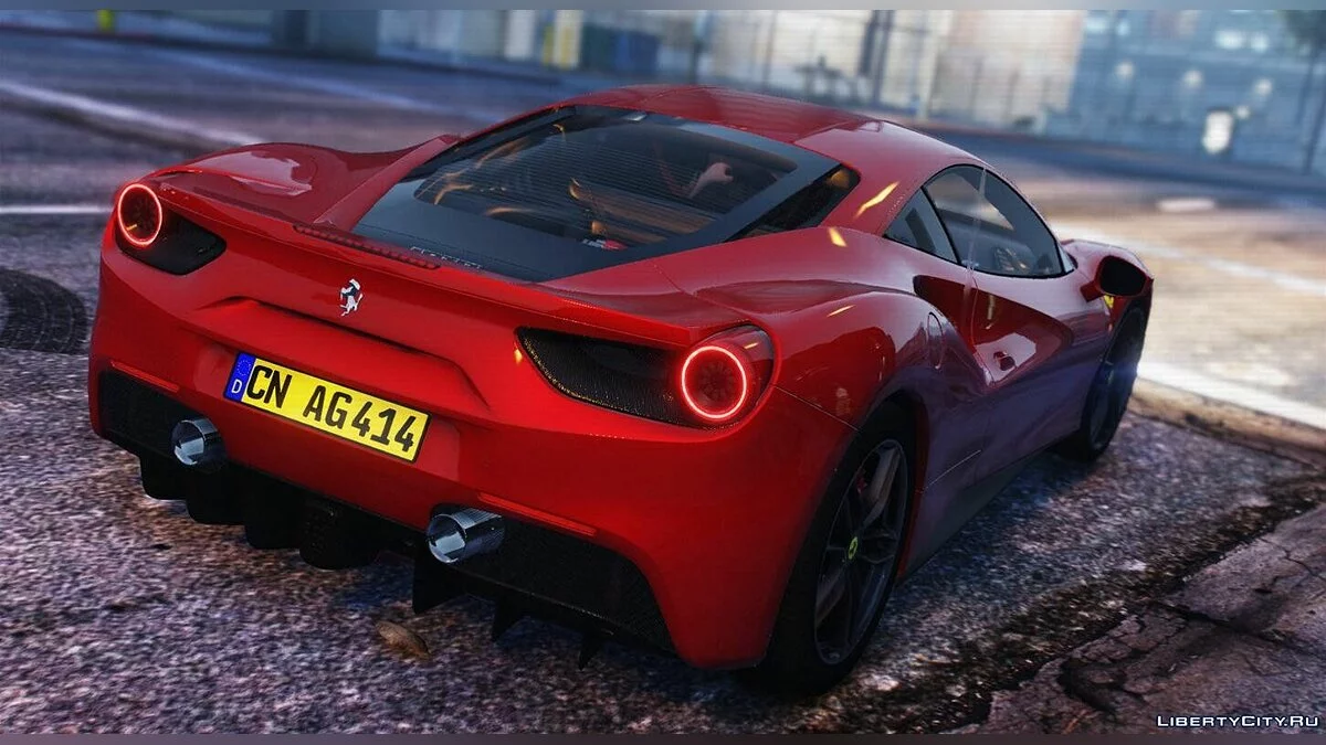 Ferrari 488 GTB [Add-On / Replace | HQ] 1.0 / GTA 5