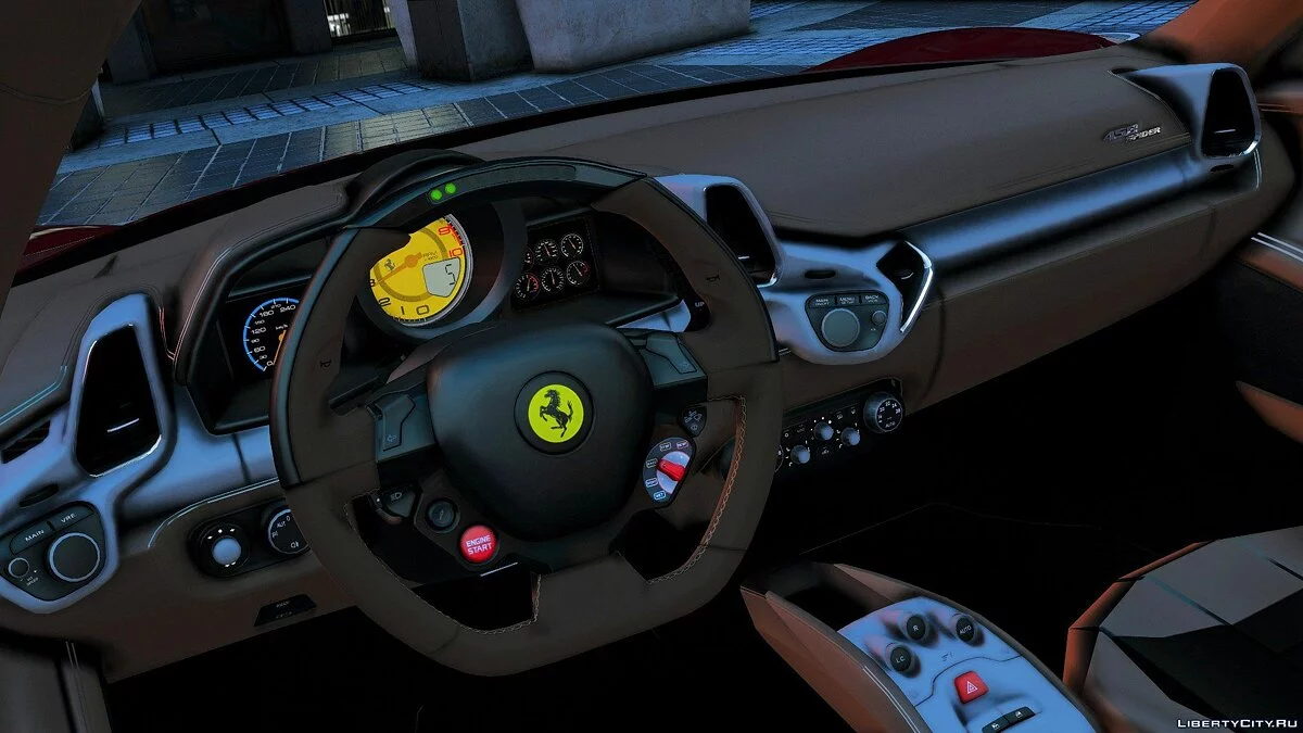 Ferrari 458 Italia & Spider (2 Autos Paket) [Add-On / Ersetzen | Tuning | Lackierung] 2.5 / GTA 5