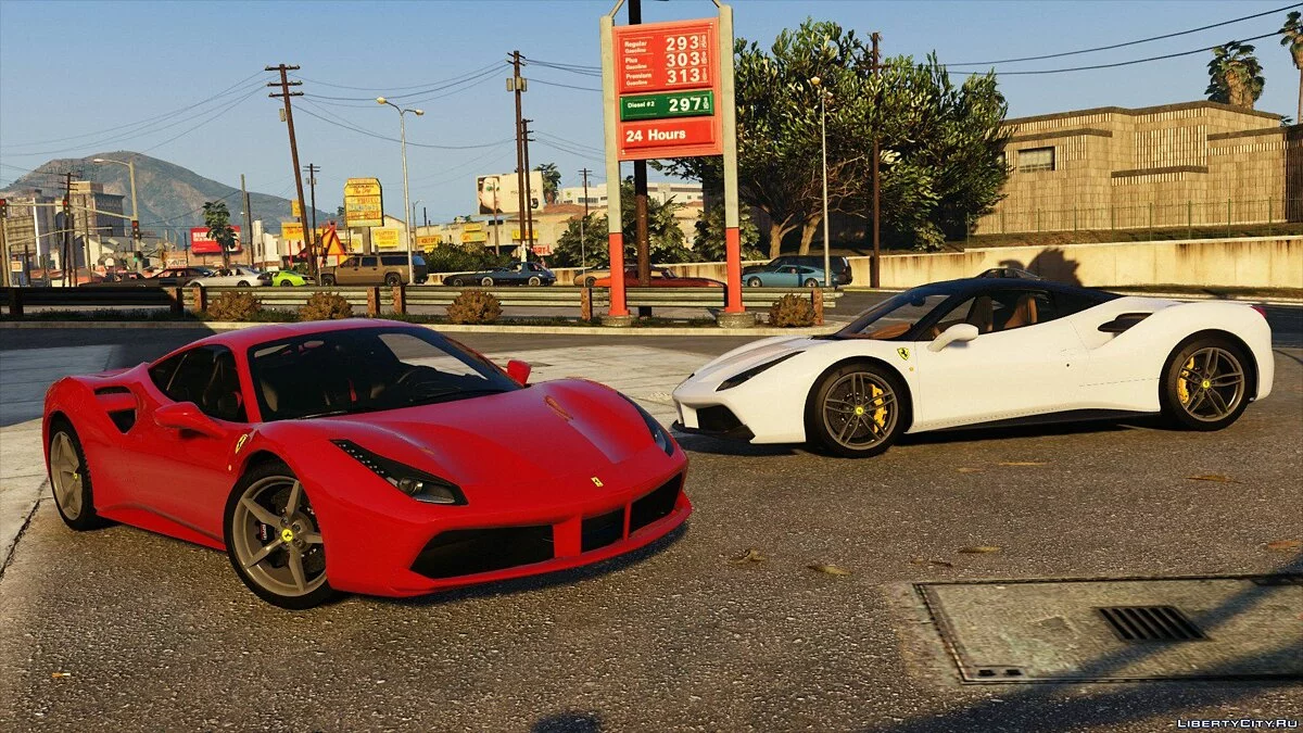 2016 Ferrari 488 GTB [Додаток | Тюнінг] 1.1.1 / GTA 5