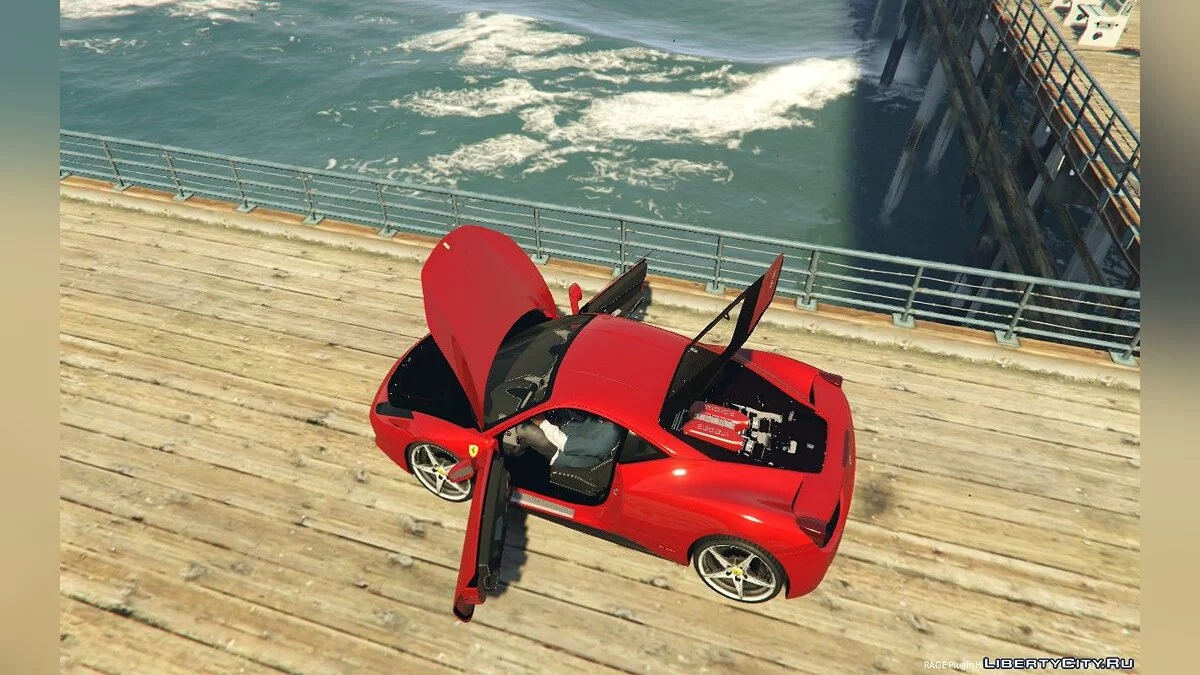 PACOTE FERRARI 458 [ADD-ON] / GTA 5