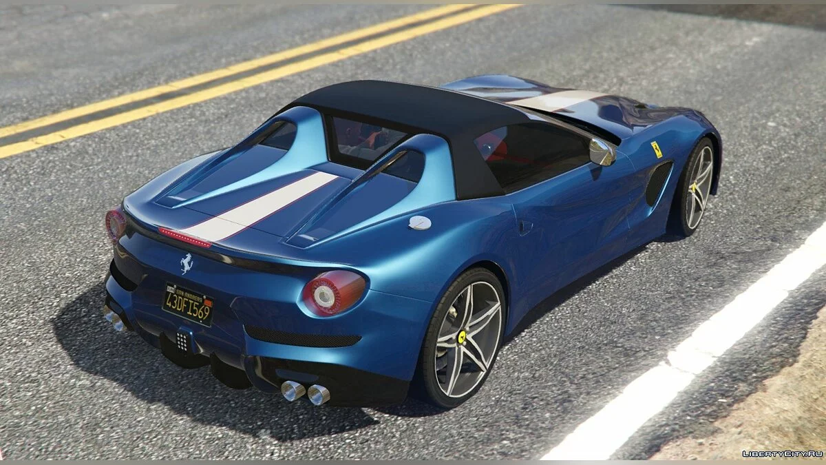 法拉利F12 TRS与F60 America（2车包）[添加 | 调整 | 皮肤] 1.4 / GTA 5