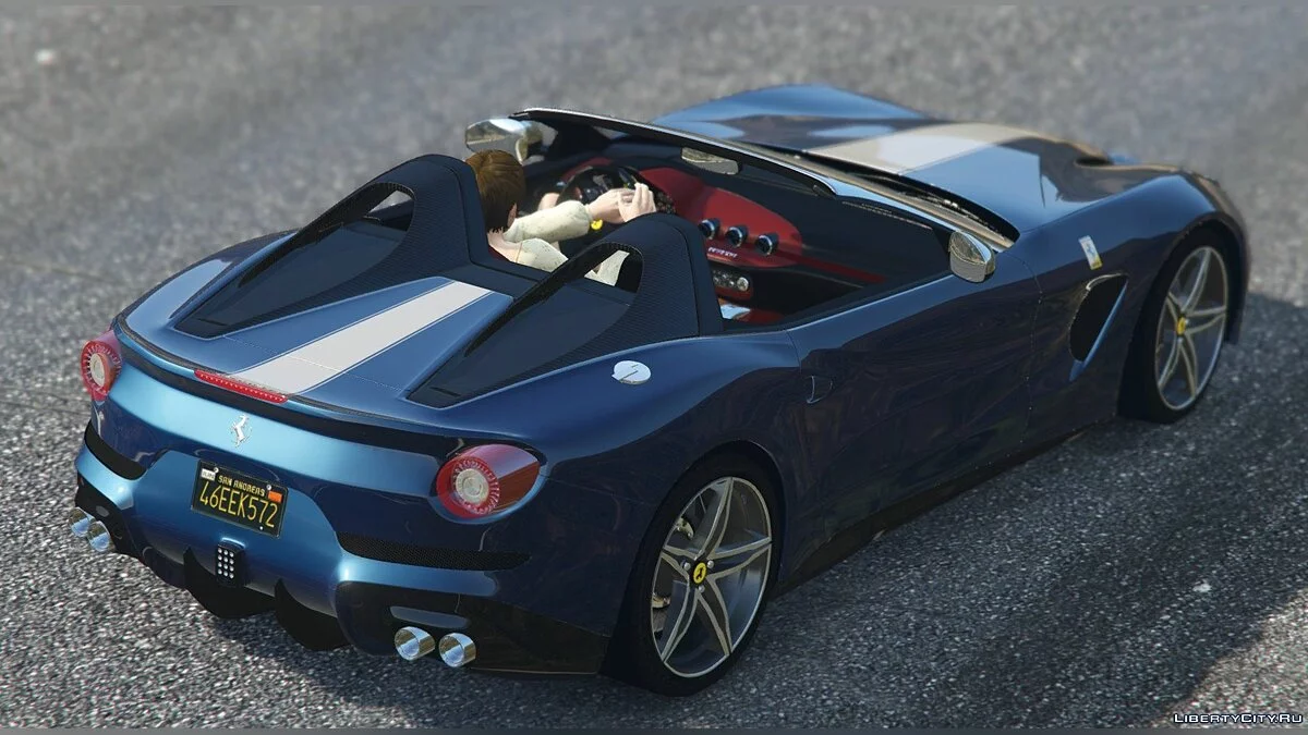 法拉利F12 TRS与F60 America（2车包）[添加 | 调整 | 皮肤] 1.4 / GTA 5