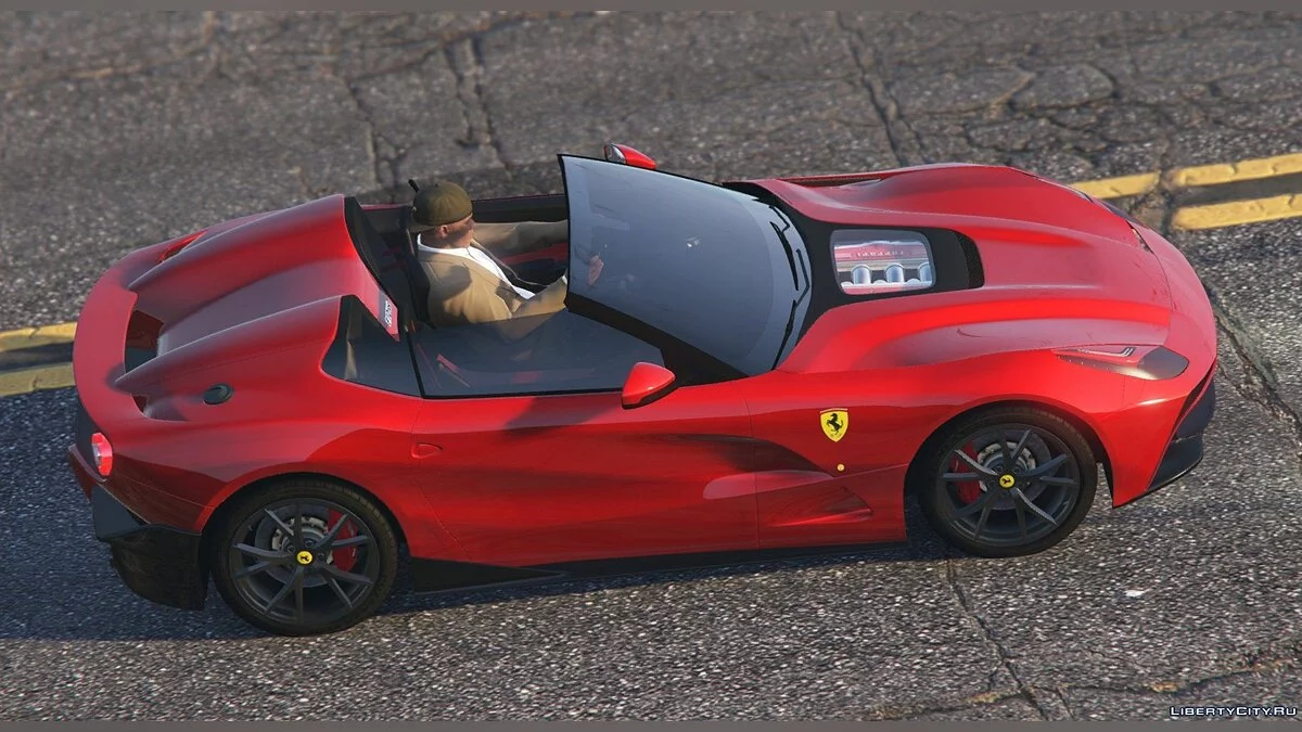 Ferrari F12 TRS Roadster [Add-On | Plantilla] 1.0 / GTA 5