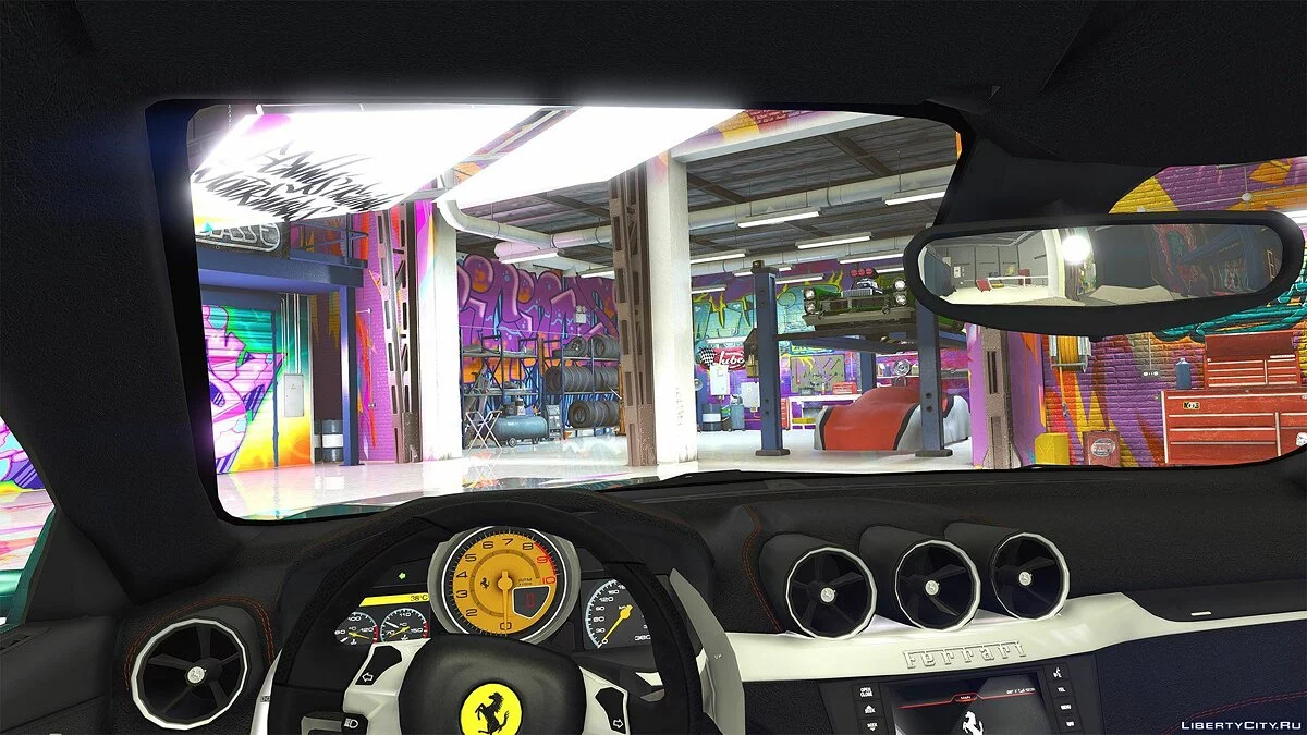 Ferrari FF [Add-On / Substituição | Animado | Mostradores Analógicos / Digitais | Modelo] 1.0 / GTA 5