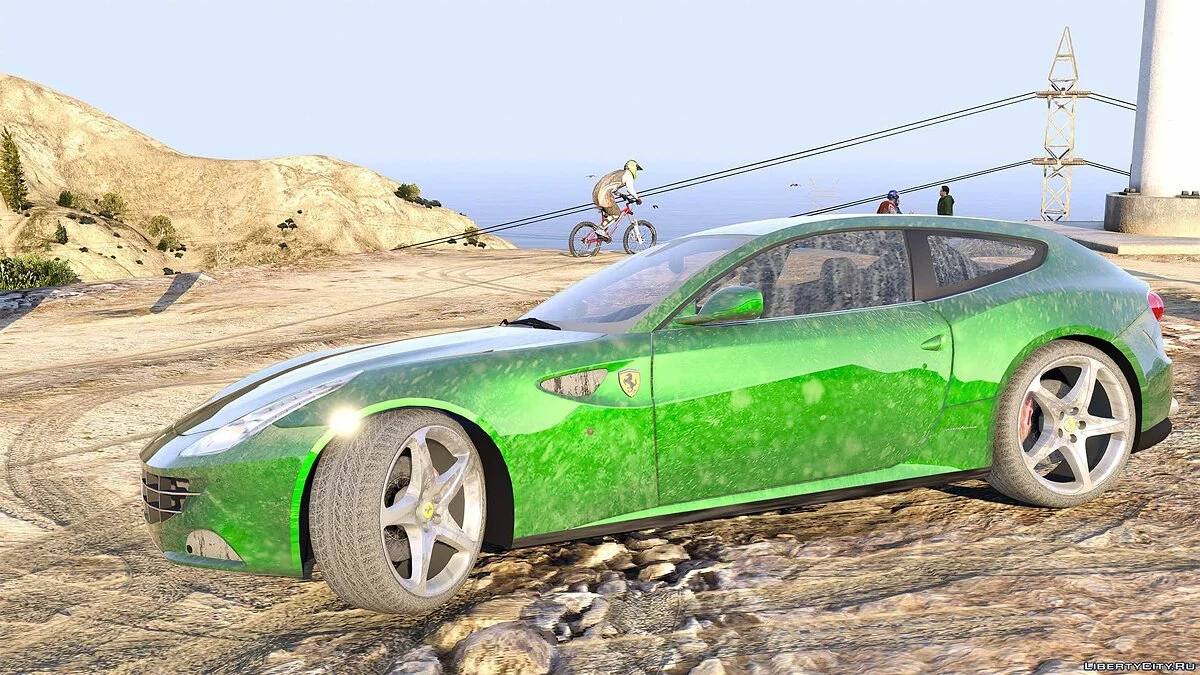 Ferrari FF [Add-On / Substituição | Animado | Mostradores Analógicos / Digitais | Modelo] 1.0 / GTA 5