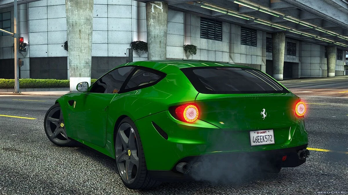 Ferrari FF [Add-On / Substituição | Animado | Mostradores Analógicos / Digitais | Modelo] 1.0 / GTA 5