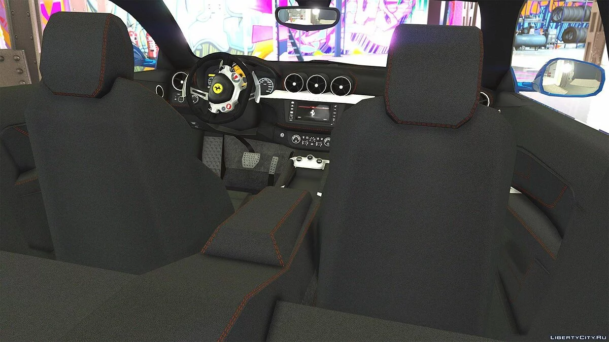 Ferrari FF [Add-On / Substituição | Animado | Mostradores Analógicos / Digitais | Modelo] 1.0 / GTA 5