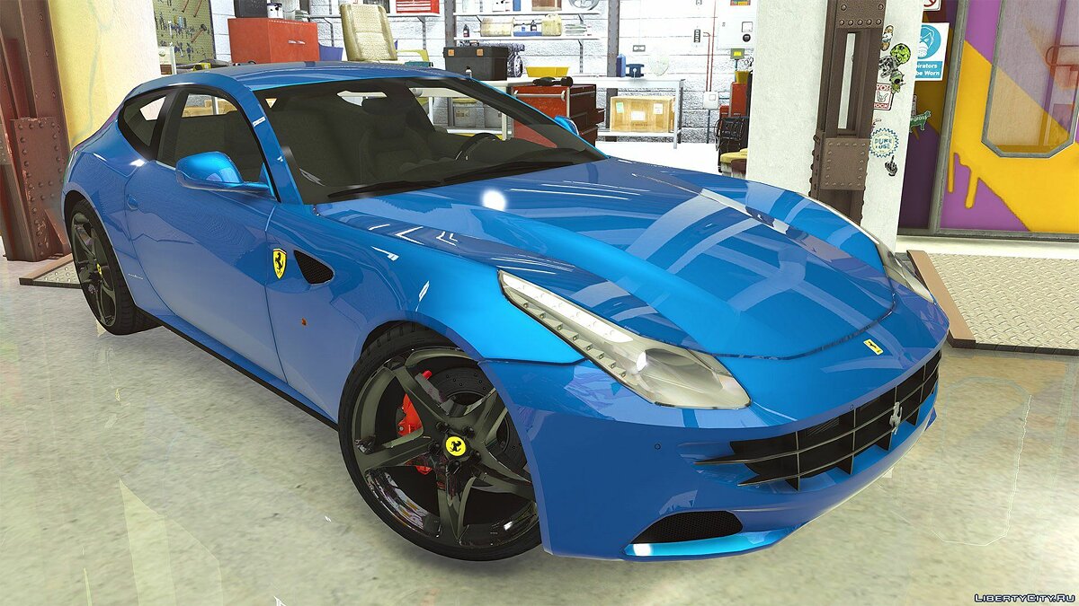 Ferrari ff для gta 5 фото 21