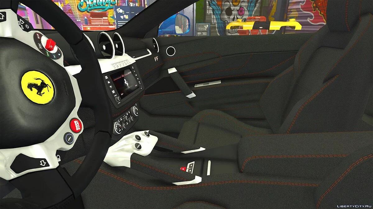 Ferrari FF [Add-On / Substituição | Animado | Mostradores Analógicos / Digitais | Modelo] 1.0 / GTA 5