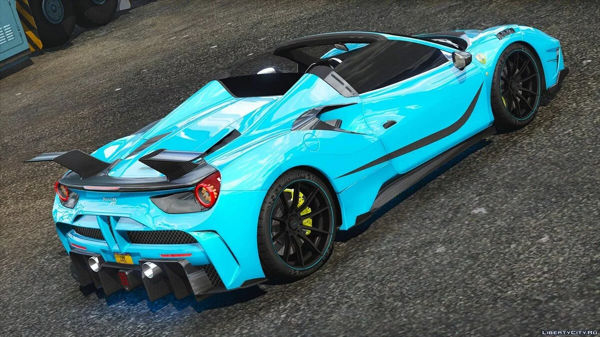 Ferrari 488 Mansory SIRACUSA 4XX [ADD-ON] V2.1 / GTA 5