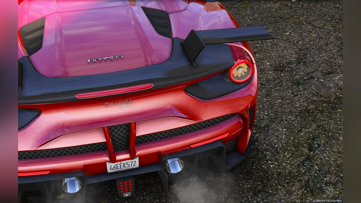 Ferrari 488 Mansory SIRACUSA 4XX [ADD-ON] V2.1 / GTA 5