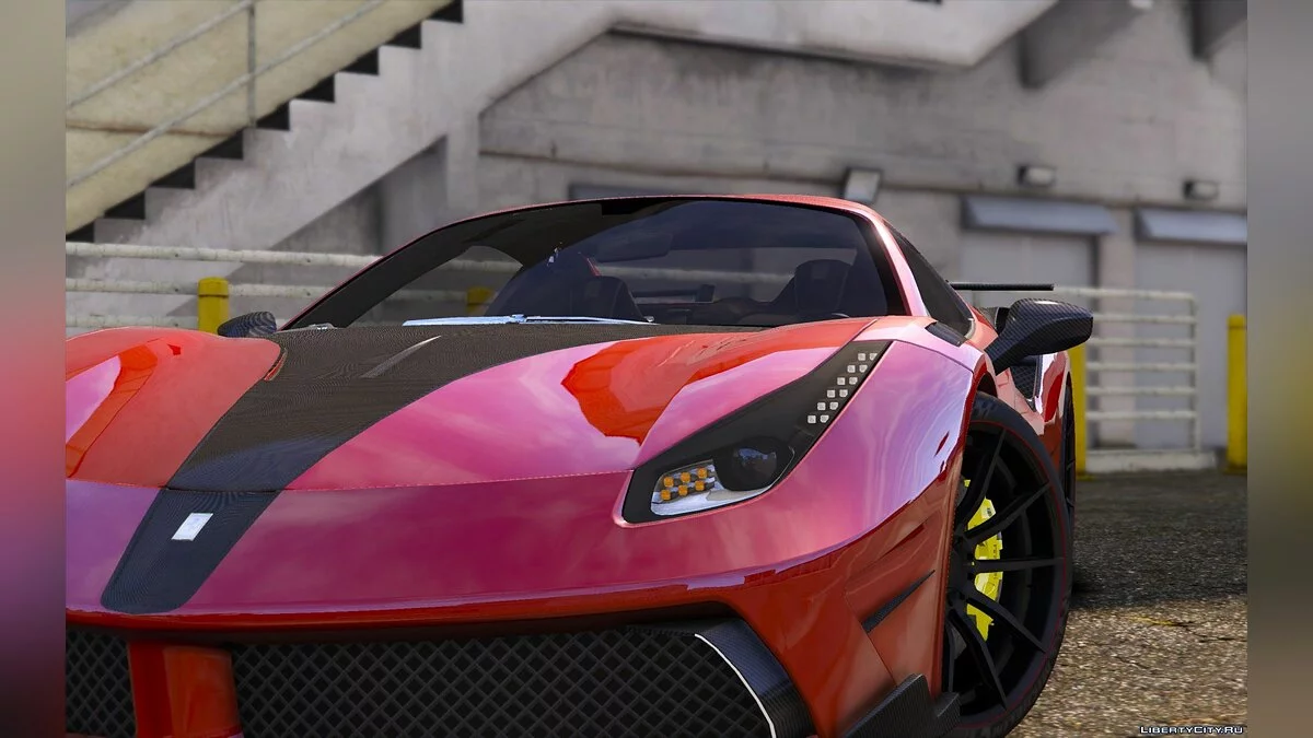 Ferrari 488 Mansory SIRACUSA 4XX [ADD-ON] V2.1 / GTA 5