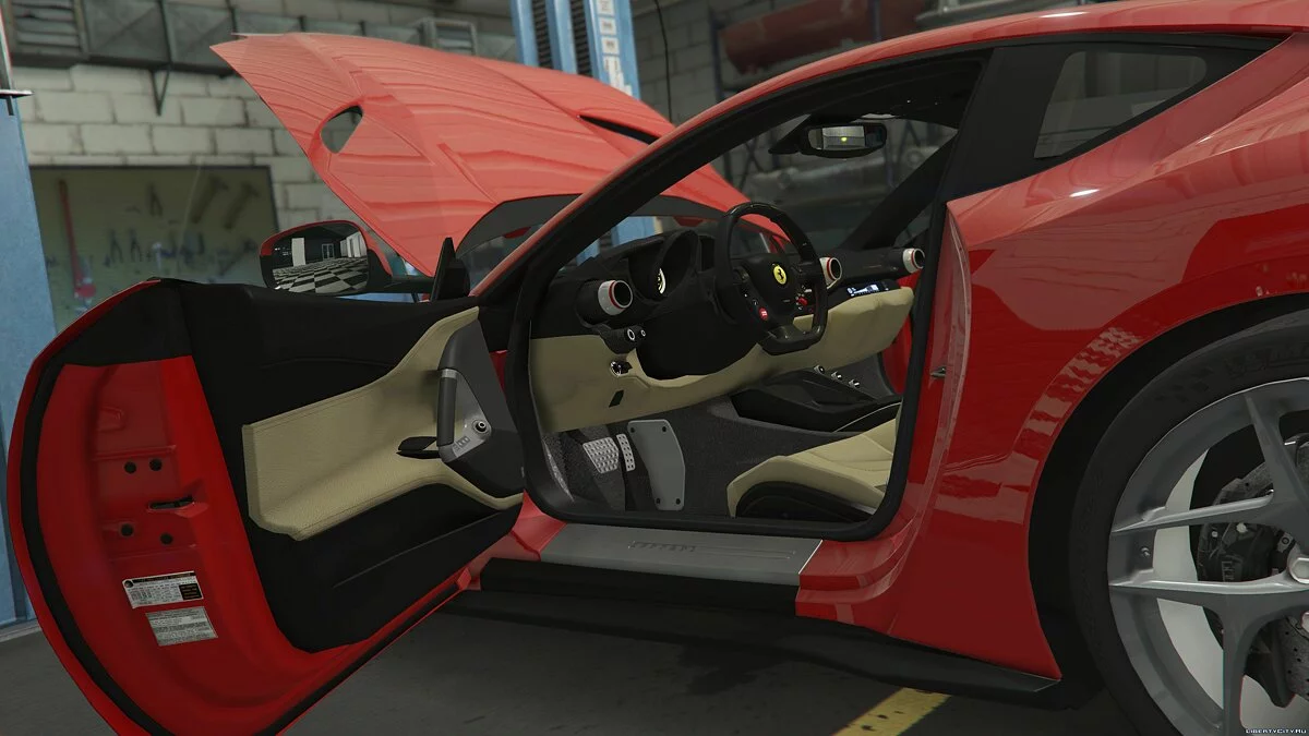 2018年法拉利812 Superfast [新外观 / 车身涂装 / 替换 / 附加] 2.0 / GTA 5