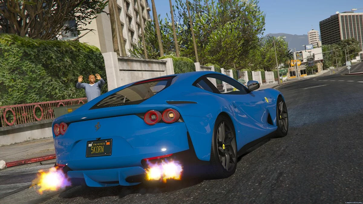 2018年法拉利812 Superfast [新外观 / 车身涂装 / 替换 / 附加] 2.0 / GTA 5