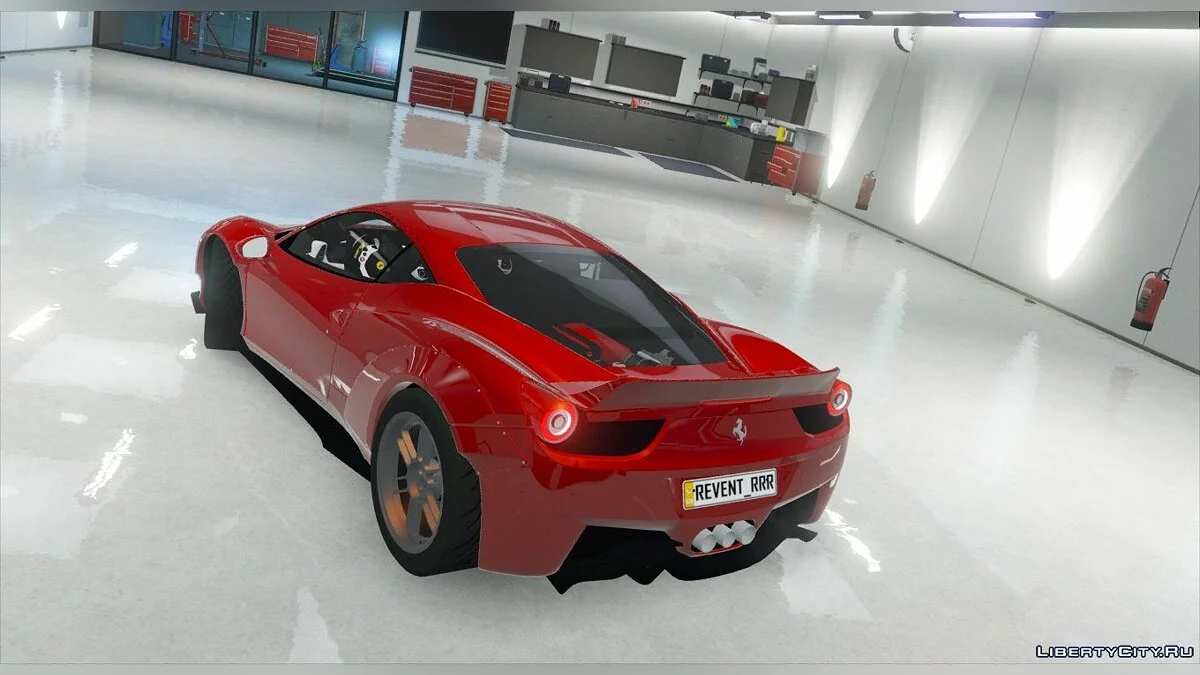2010 Ferrari 458 Italia Liberty Walk (Add On | Ersetzen) 1.0 / GTA 5