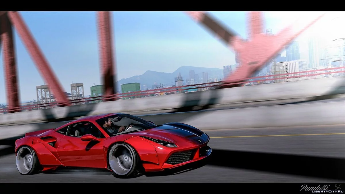 Ferrari 488 GTB Liberty Walk 2016 1.0 / GTA 5