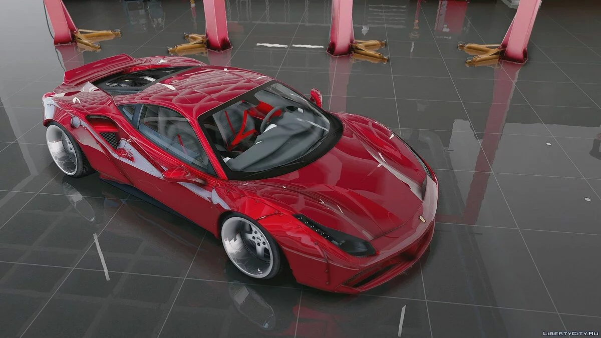Ferrari 488 GTB Liberty Walk 2016 1.0 / GTA 5