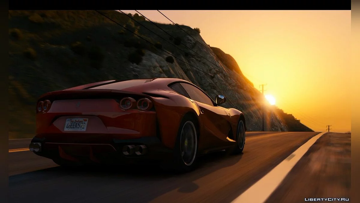 Ferrari 812 Superfast 2018 [Add-on/Substituição] V1.0 / GTA 5