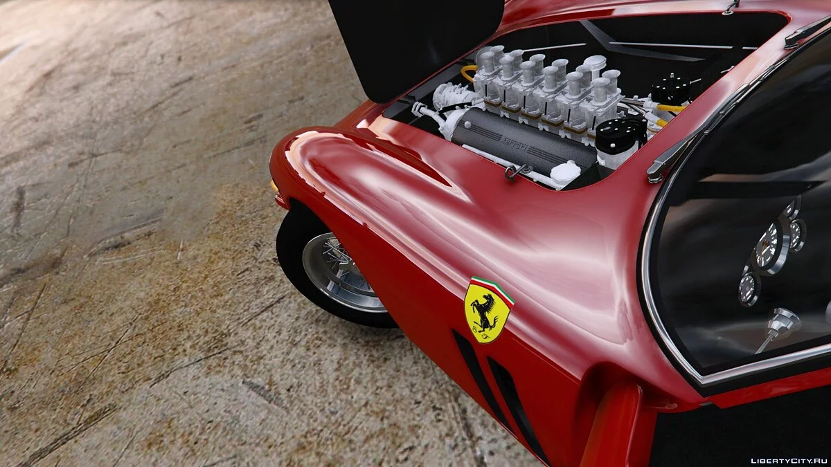 1962年法拉利250 GTO [附加 | LODs | 模板] 1.1 / GTA 5