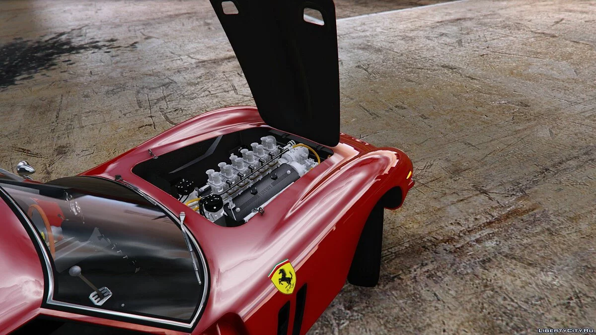 1962年法拉利250 GTO [附加 | LODs | 模板] 1.1 / GTA 5