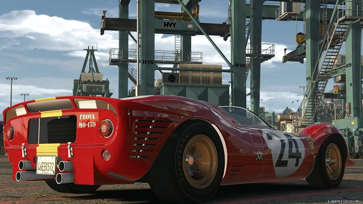 Ferrari 330 P4 de 1967 [Add-On | LODs | Plantilla | RHD] 1.0 / GTA 5