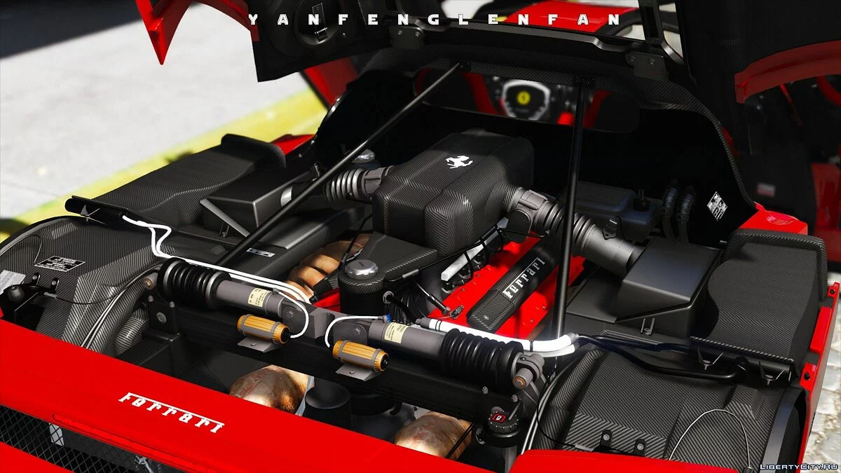 2002 Ferrari Enzo [Add-On | Digital Gear | Aero Flaps | HQ] 2.5 / GTA 5